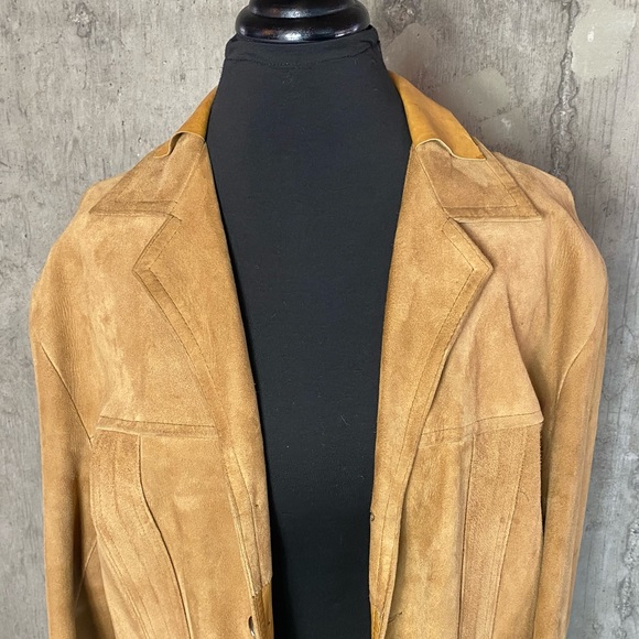 VTG ALEKSANDER SUEDE UTILITY COAT - Picture 6 of 17